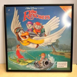The Rescuers Framed Laser Disc